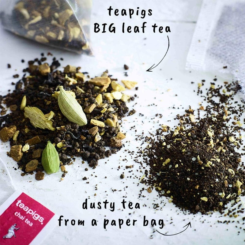 teapigs Chai Tea Temples - 50 Count - Image 1